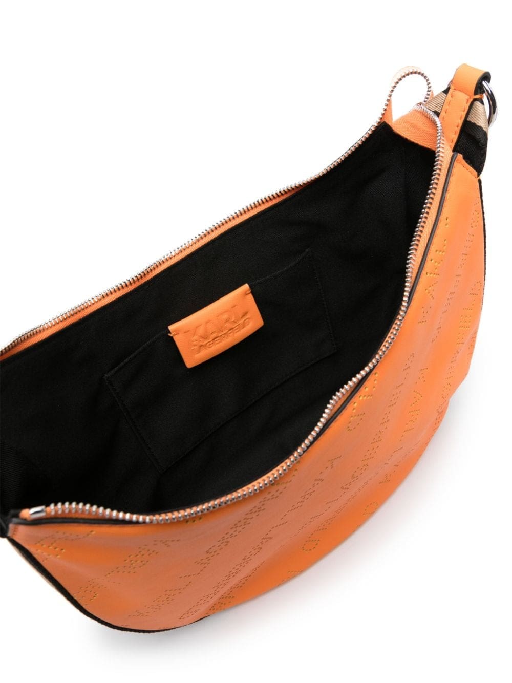 Karl Lagerfeld small Moon recycled-polyester shoulder bag - Image 5