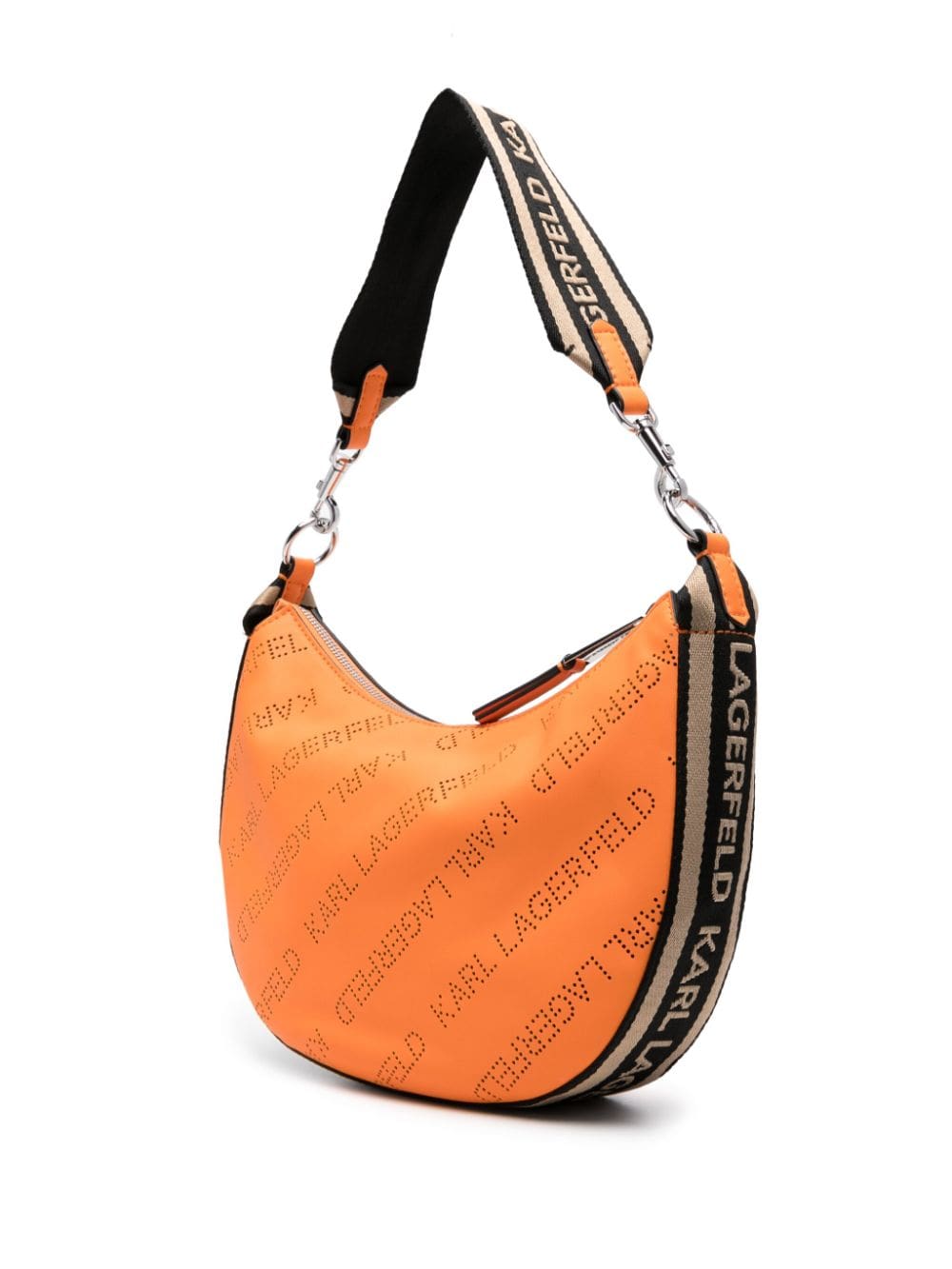 Karl Lagerfeld small Moon recycled-polyester shoulder bag - Image 3