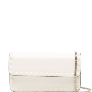 Valentino Garavani Rockstud leather clutch bag