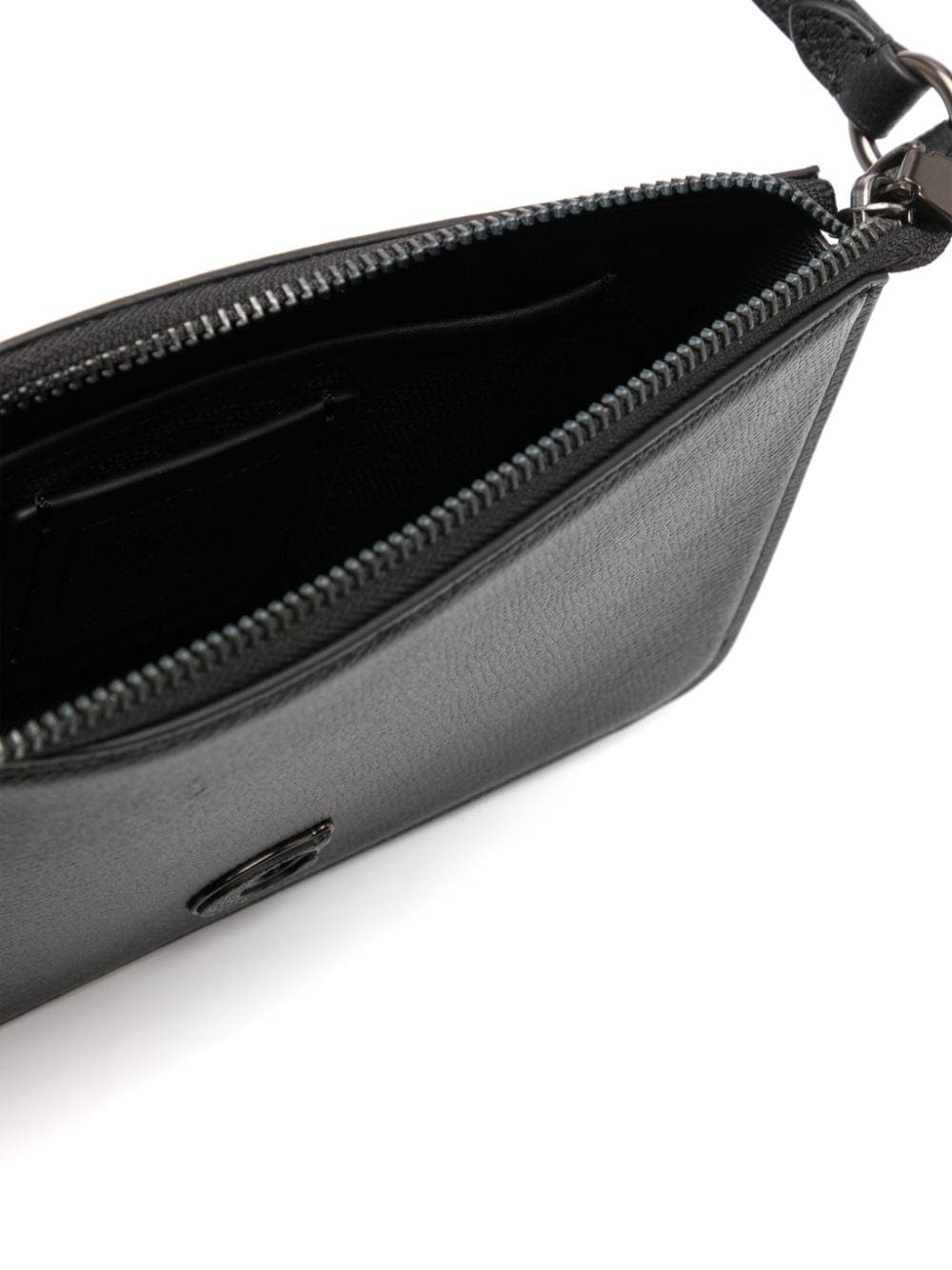 Coach logo-patch leather mini bag - Image 5