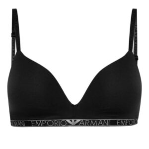 Emporio Armani  Iconic logo-underband bra