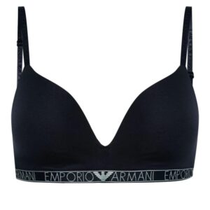 Emporio Armani  Iconic logo-underband bra