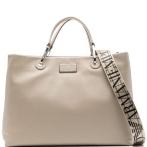 Emporio Armani medium MyEA eco-leather shopper bag
