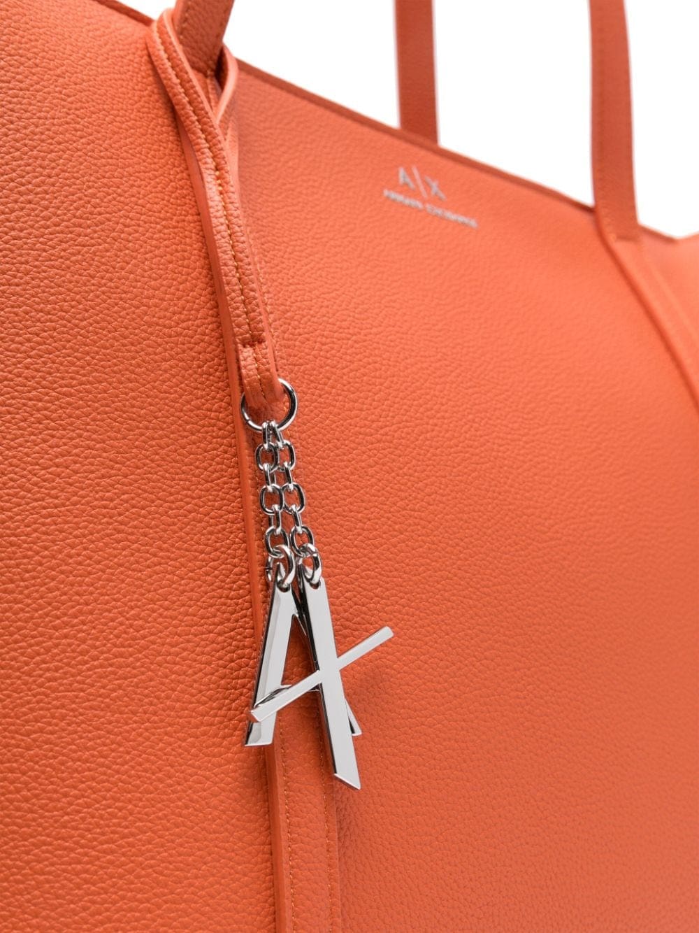 Armani Exchange logo-rubberised tote bag - Image 3