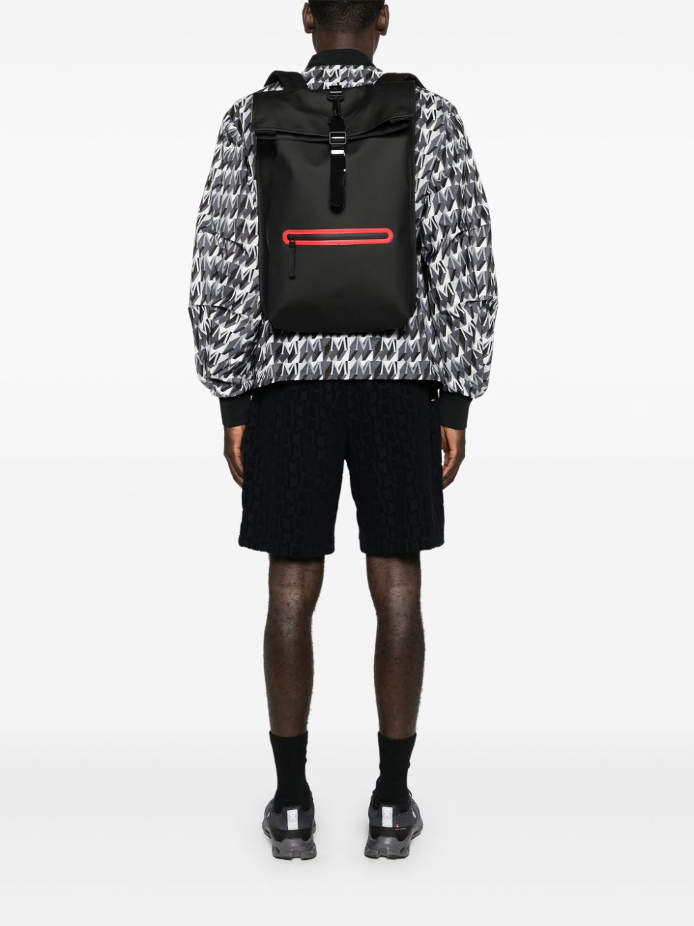 Rains Rolltop Rucksack Contrast backpack - Image 3