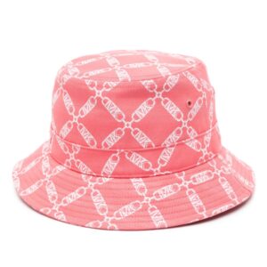 Michael Kors logo-jacquard twill bucket hat
