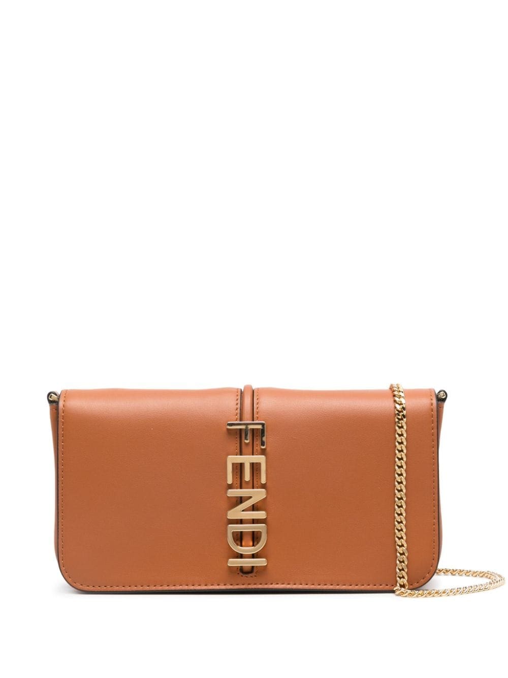 FENDI Fendigraphy leather cross body bag