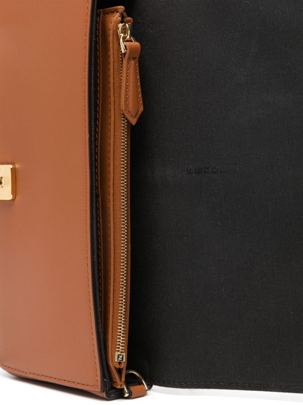 FENDI Fendigraphy leather cross body bag - Image 5