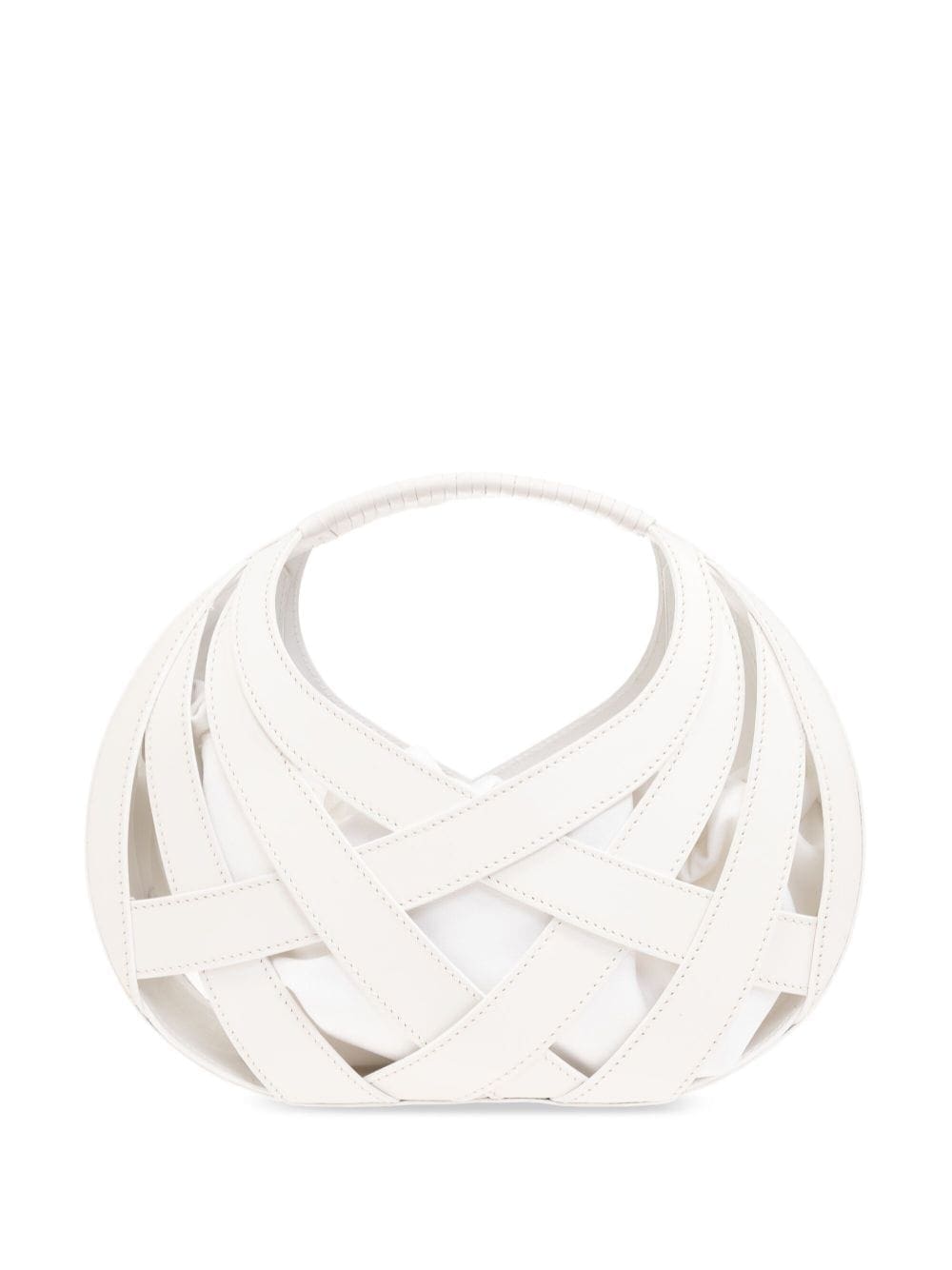 Balmain basket-weave leather tote bag - Image 3