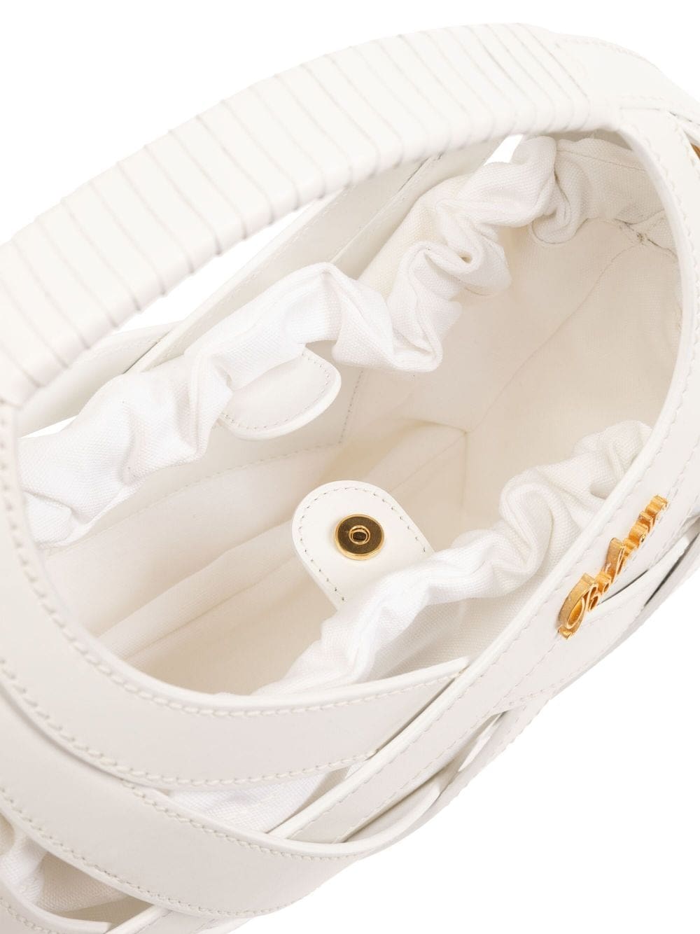 Balmain basket-weave leather tote bag - Image 5