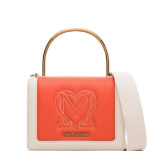 Love Moschino logo-embroidered tote bag