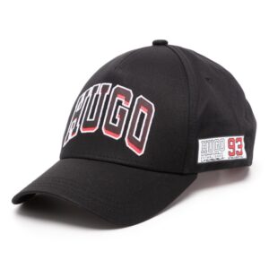 HUGO logo-print cotton cap