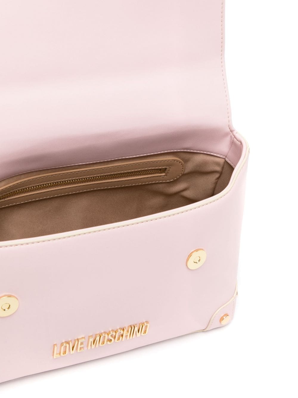 Love Moschino logo-plaque crossbody bag - Image 5