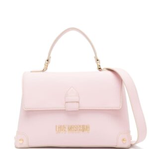 Love Moschino logo-plaque crossbody bag