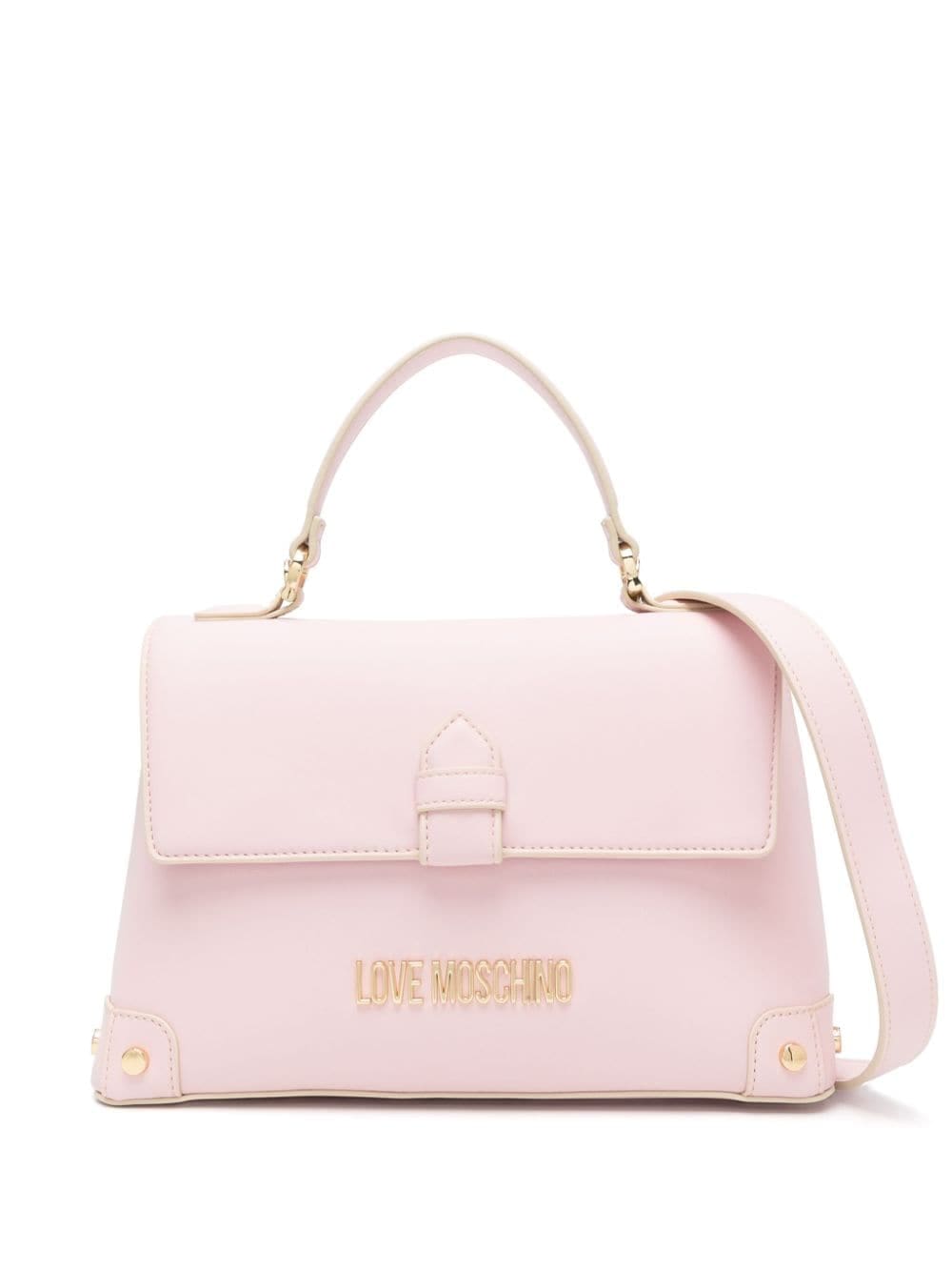 Love Moschino logo-plaque crossbody bag