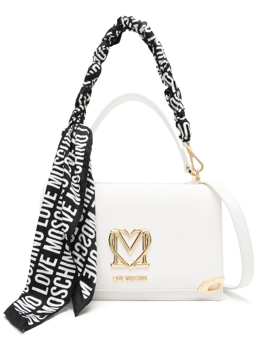 Love Moschino logo-plaque crossbody bag