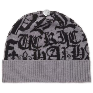 Philipp Plein logo-jacquard wool beanie