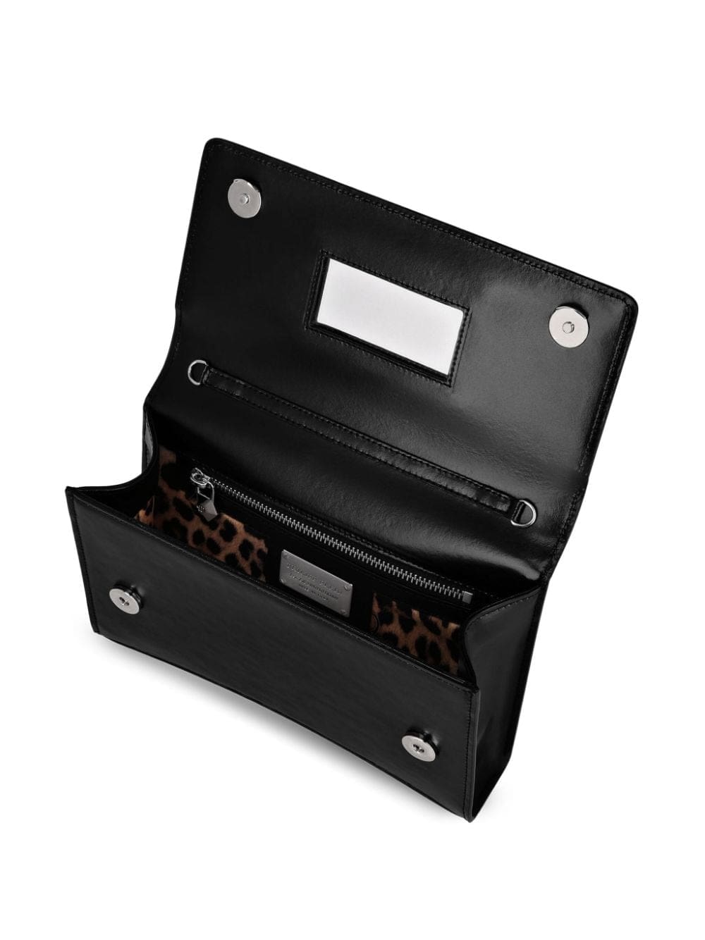 Philipp Plein logo-plaque leather clutch bag - Image 3