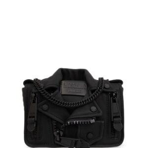 Moschino Biker Jacket leather shoulder bag