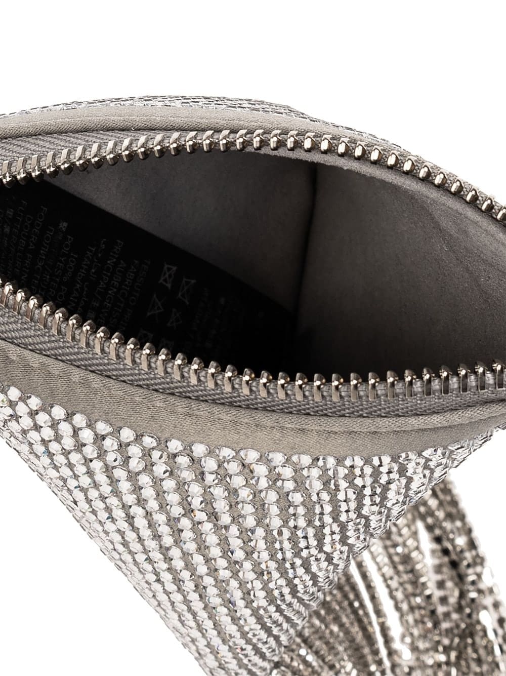 Stella McCartney crystal-embellished fringed mini bag - Image 5