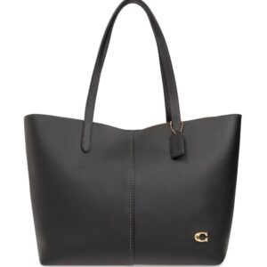 Coach North 32 leather tote bag
