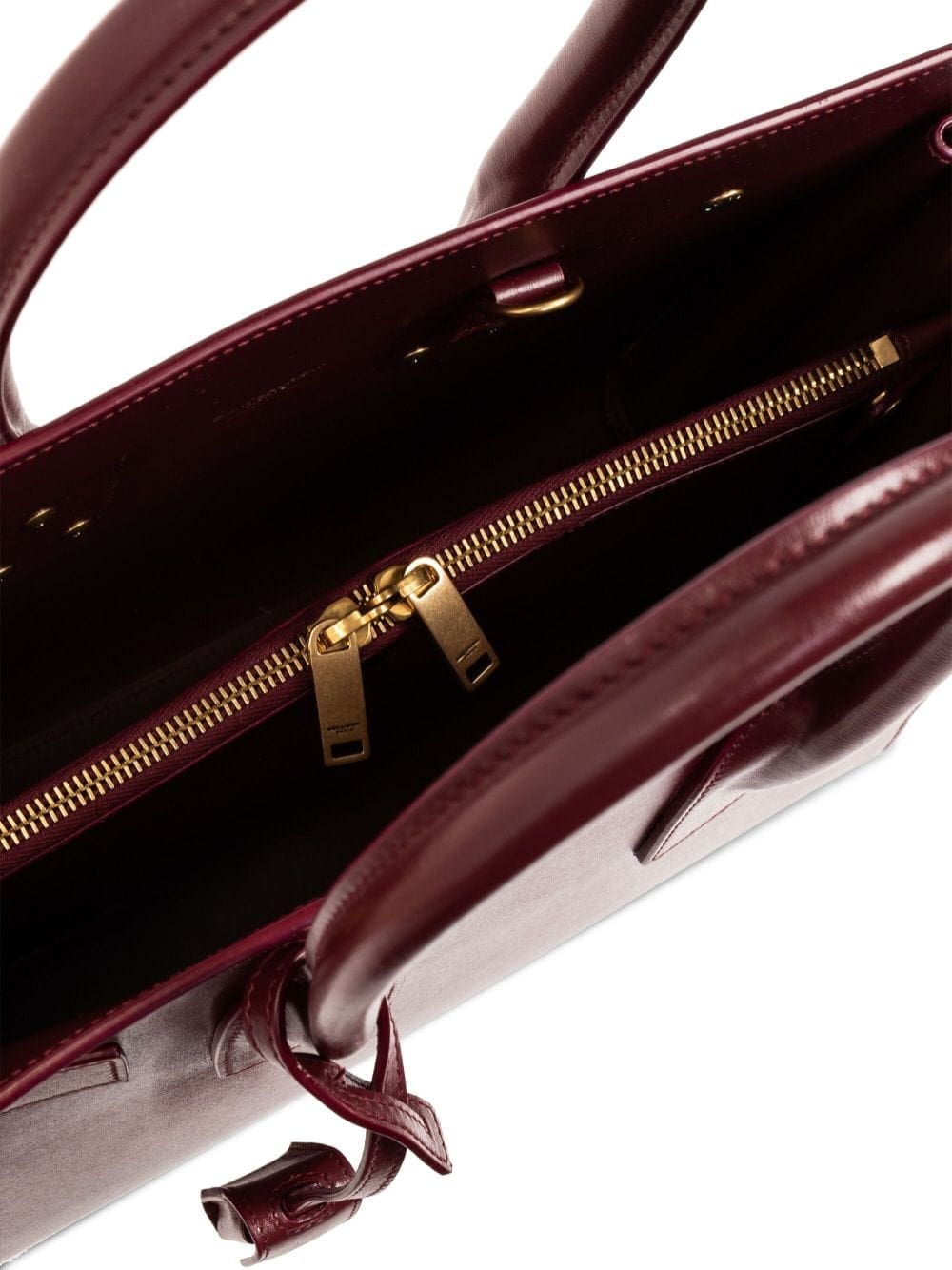 Saint Laurent small Sac De Jour leather tote bag - Image 4