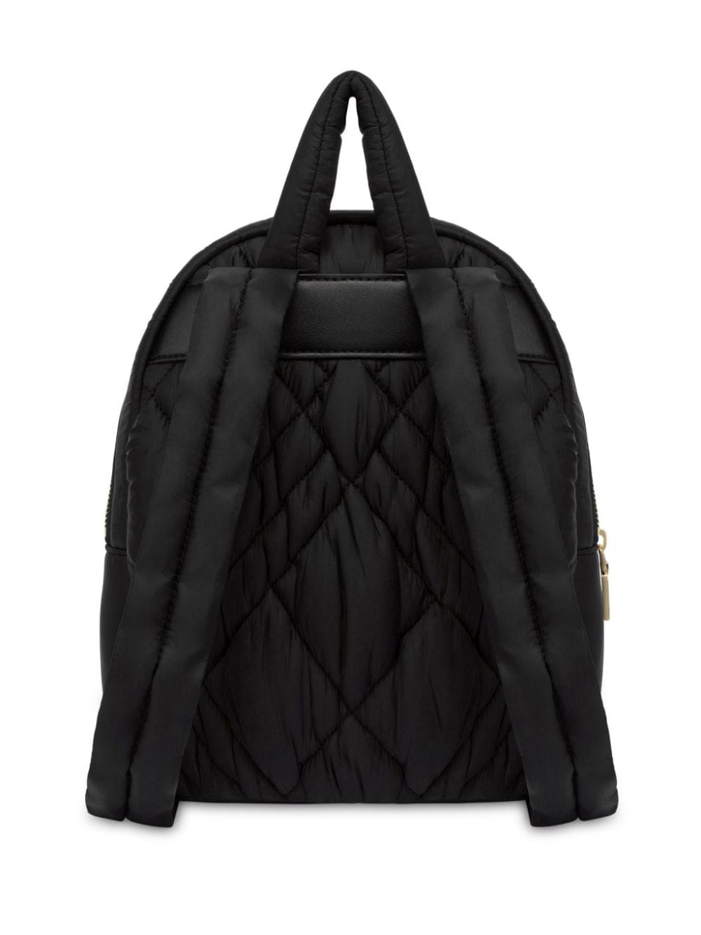 Love Moschino logo-appliqué quilted backpack - Image 2