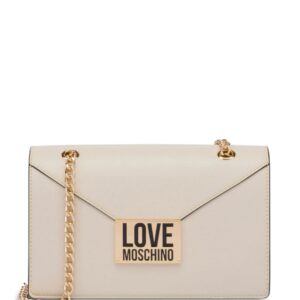 Love Moschino logo-plaque chain shoulder bag