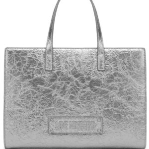 Love Moschino logo-plaque tote bag