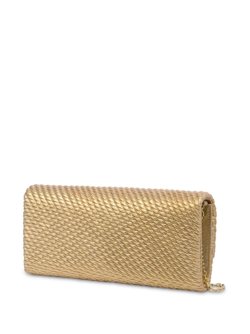 Love Moschino logo-plaque clutch bag - Image 2