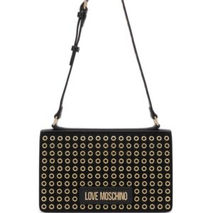 Love Moschino eyelet-embellished shoulder bag bag