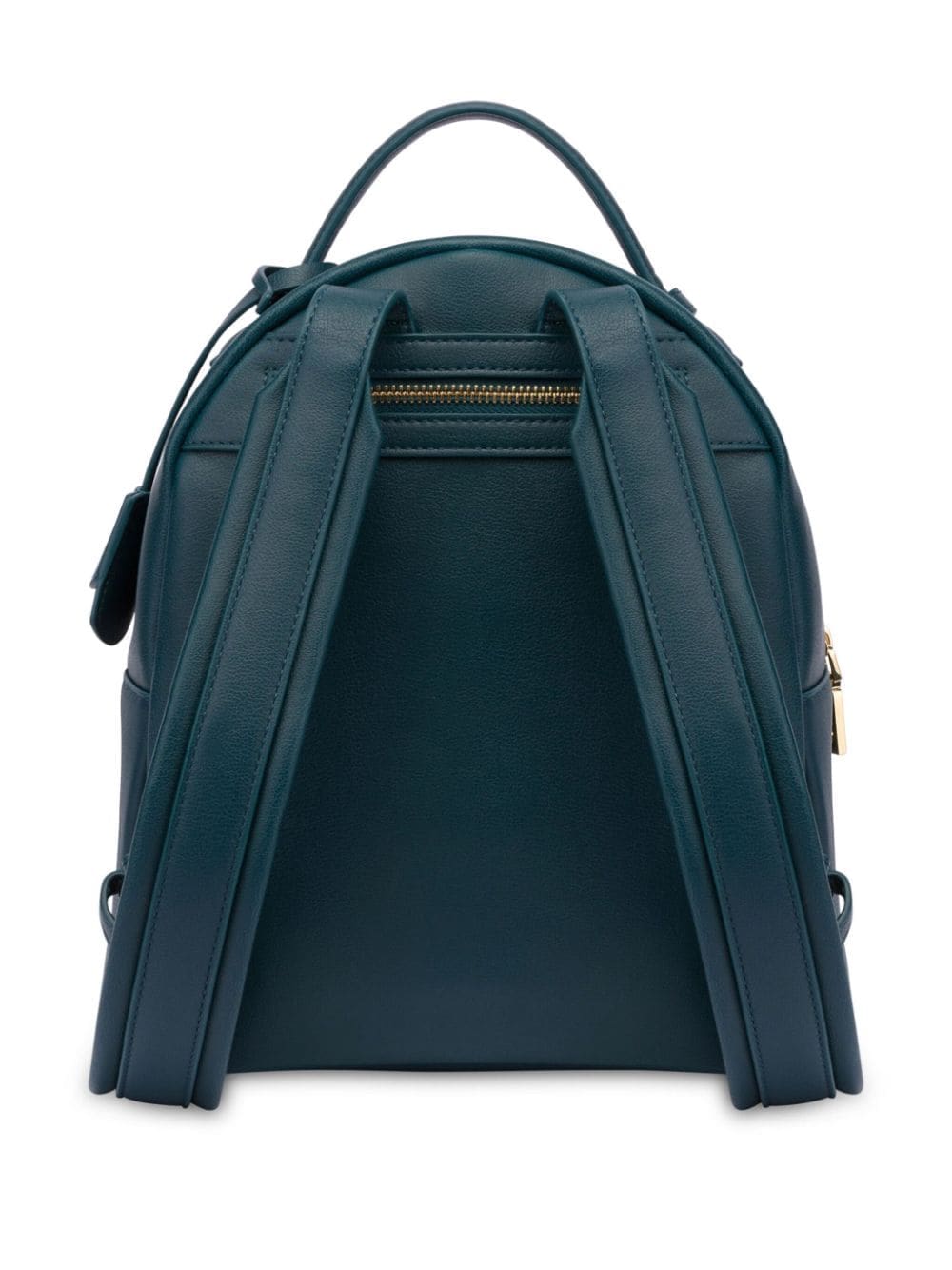 Love Moschino logo-embossed leather backpack - Image 2