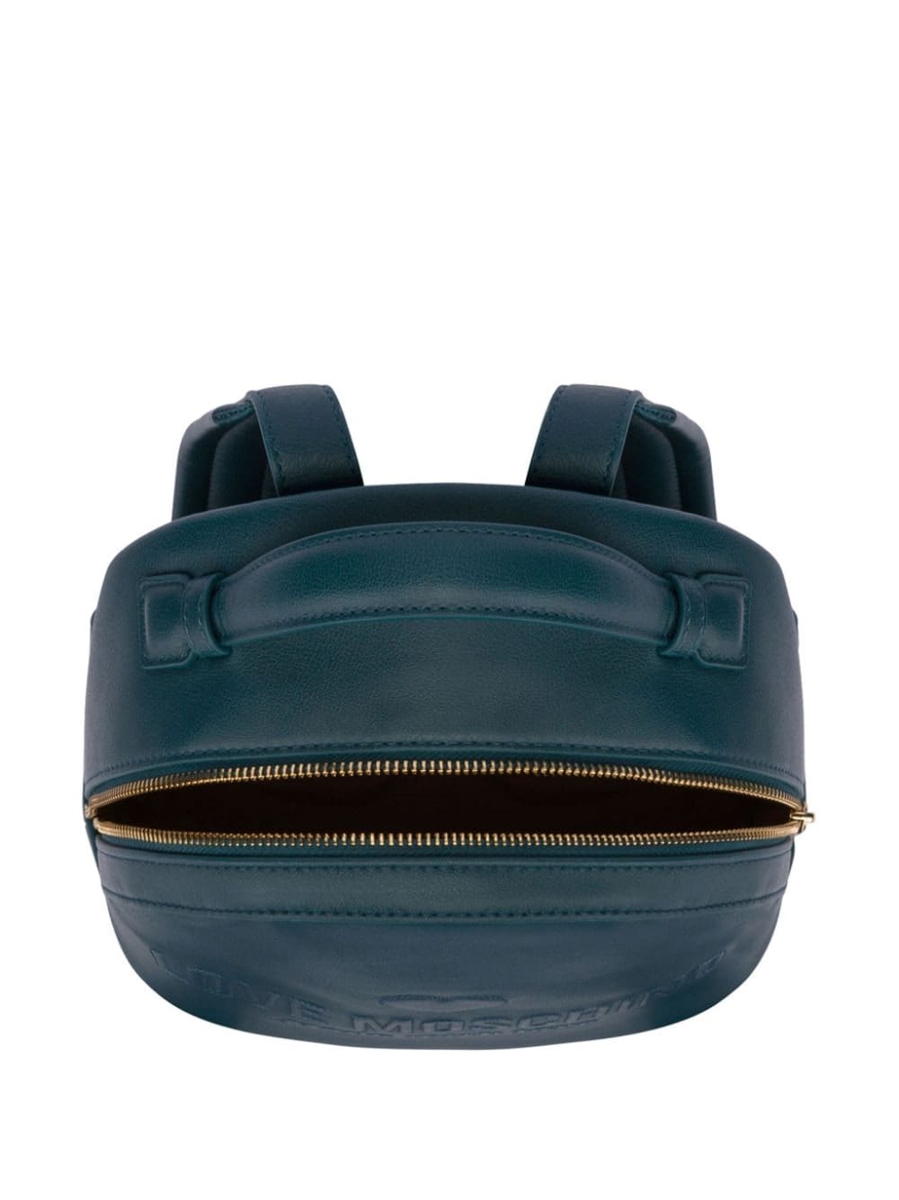 Love Moschino logo-embossed leather backpack - Image 3