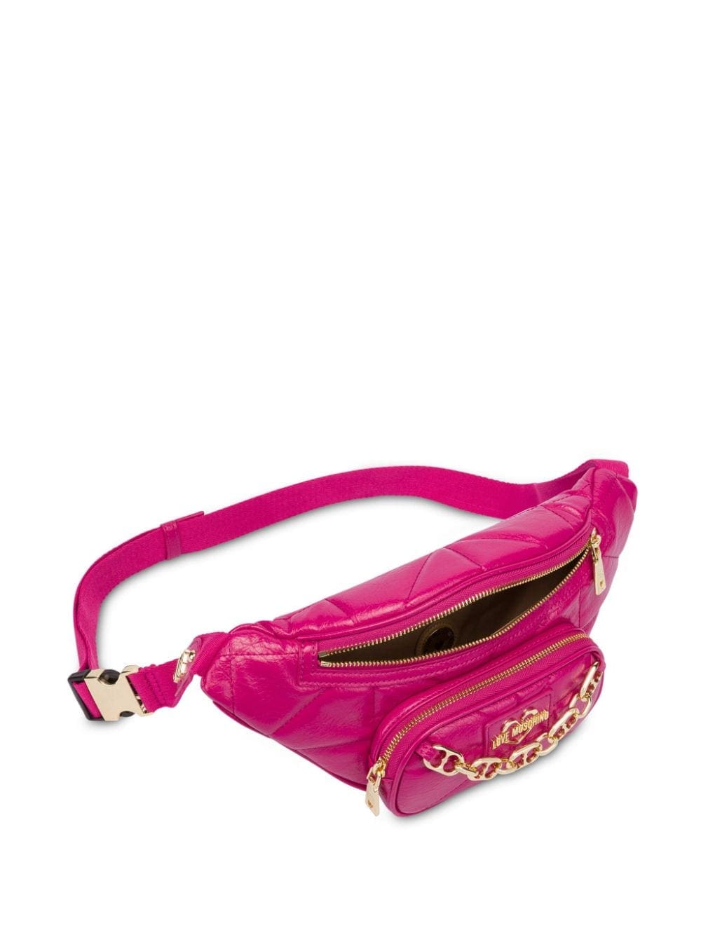 Love Moschino quilted faux-leather belt bag - Image 3
