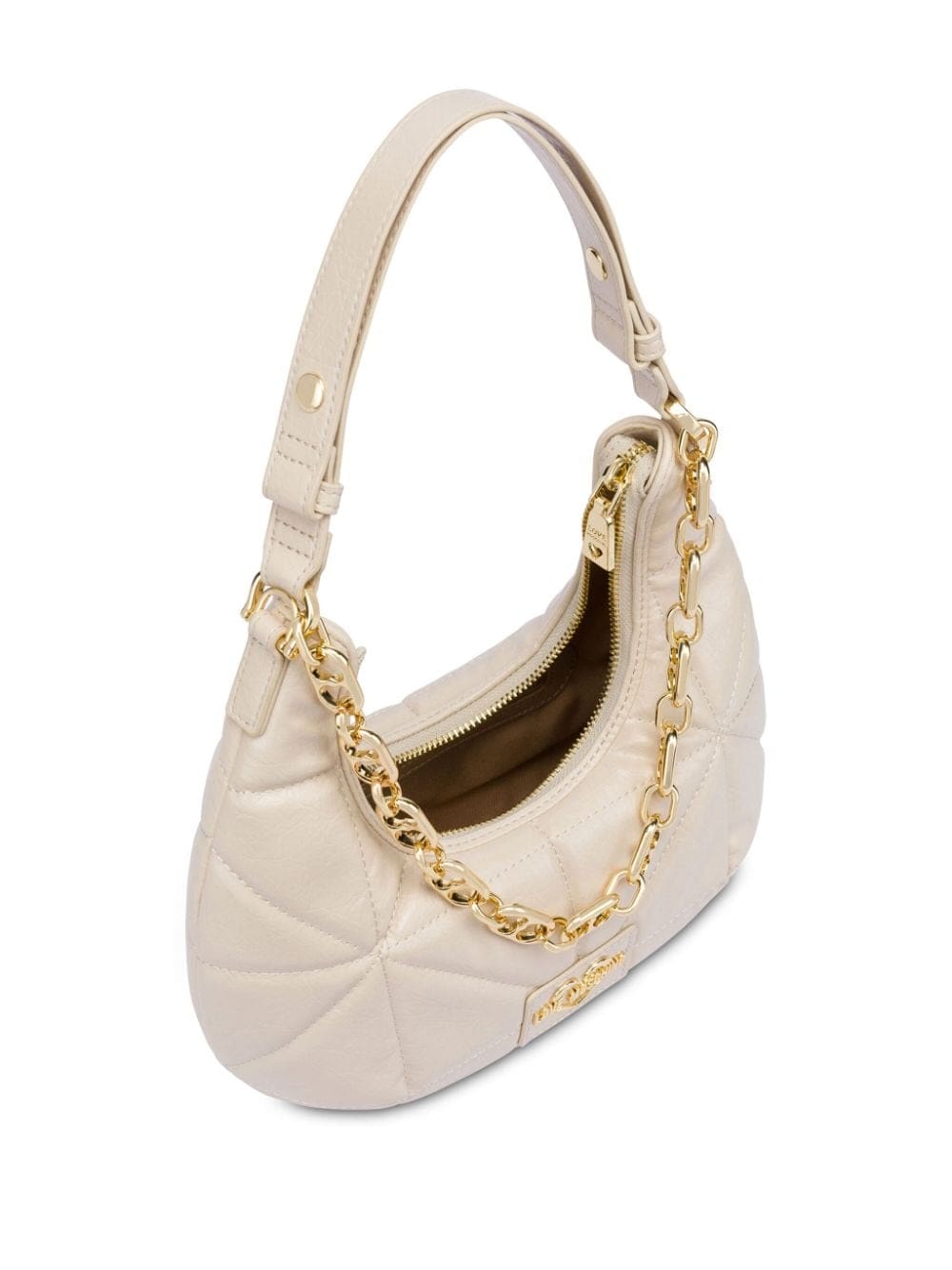 Love Moschino logo-plaque quilted shoulder bag - Image 3