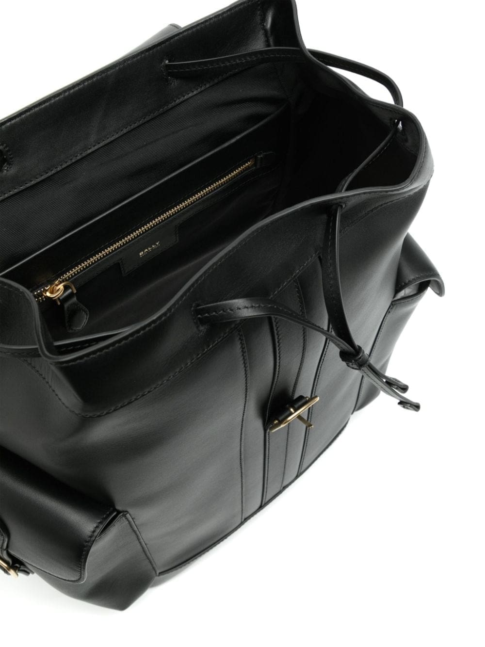 Bally buckled leather backpack - Image 2