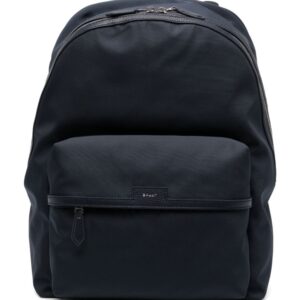 Bally Code leather backpack