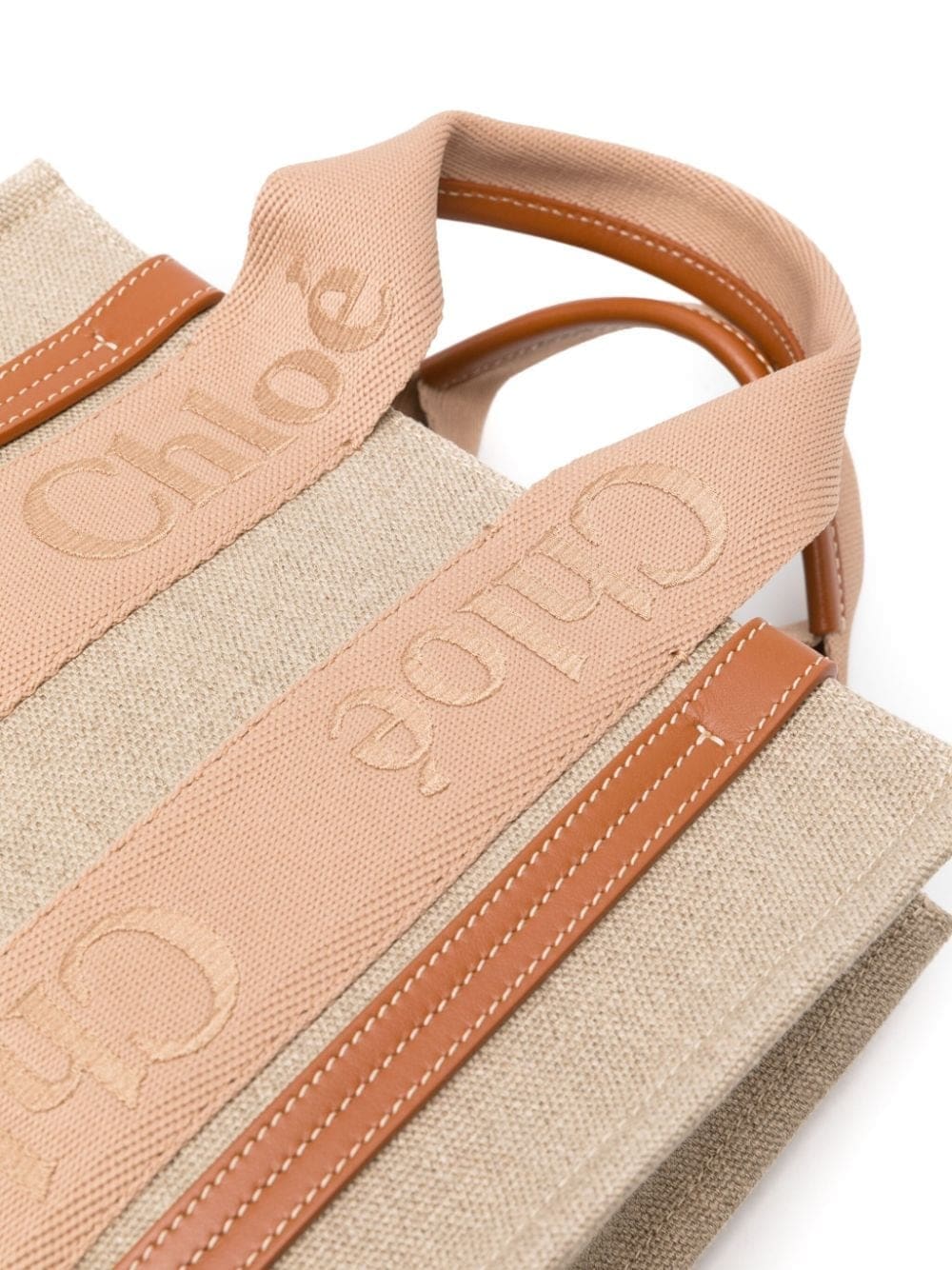 Chloé small Woody tote bag - Image 4