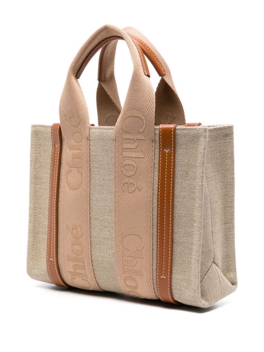 Chloé small Woody tote bag - Image 3