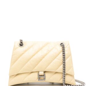 Balenciaga medium Crush leather shoulder bag