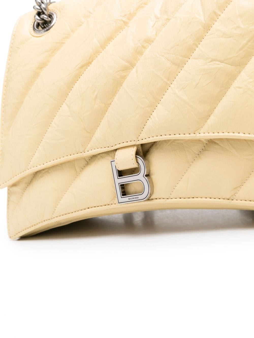 Balenciaga medium Crush leather shoulder bag - Image 4