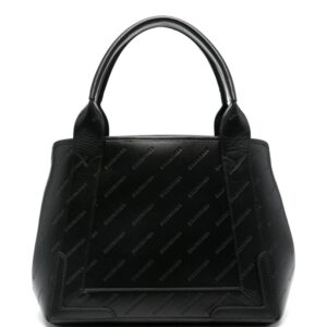 Balenciaga debossed-logo tote bag