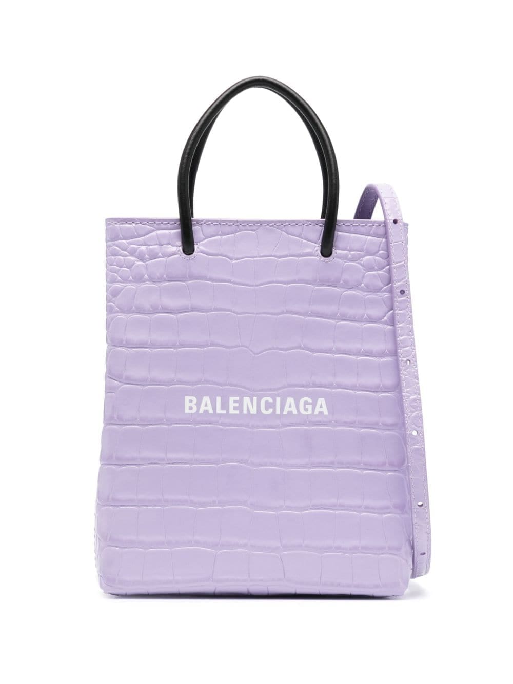 Balenciaga mini Shopping leather tote bag