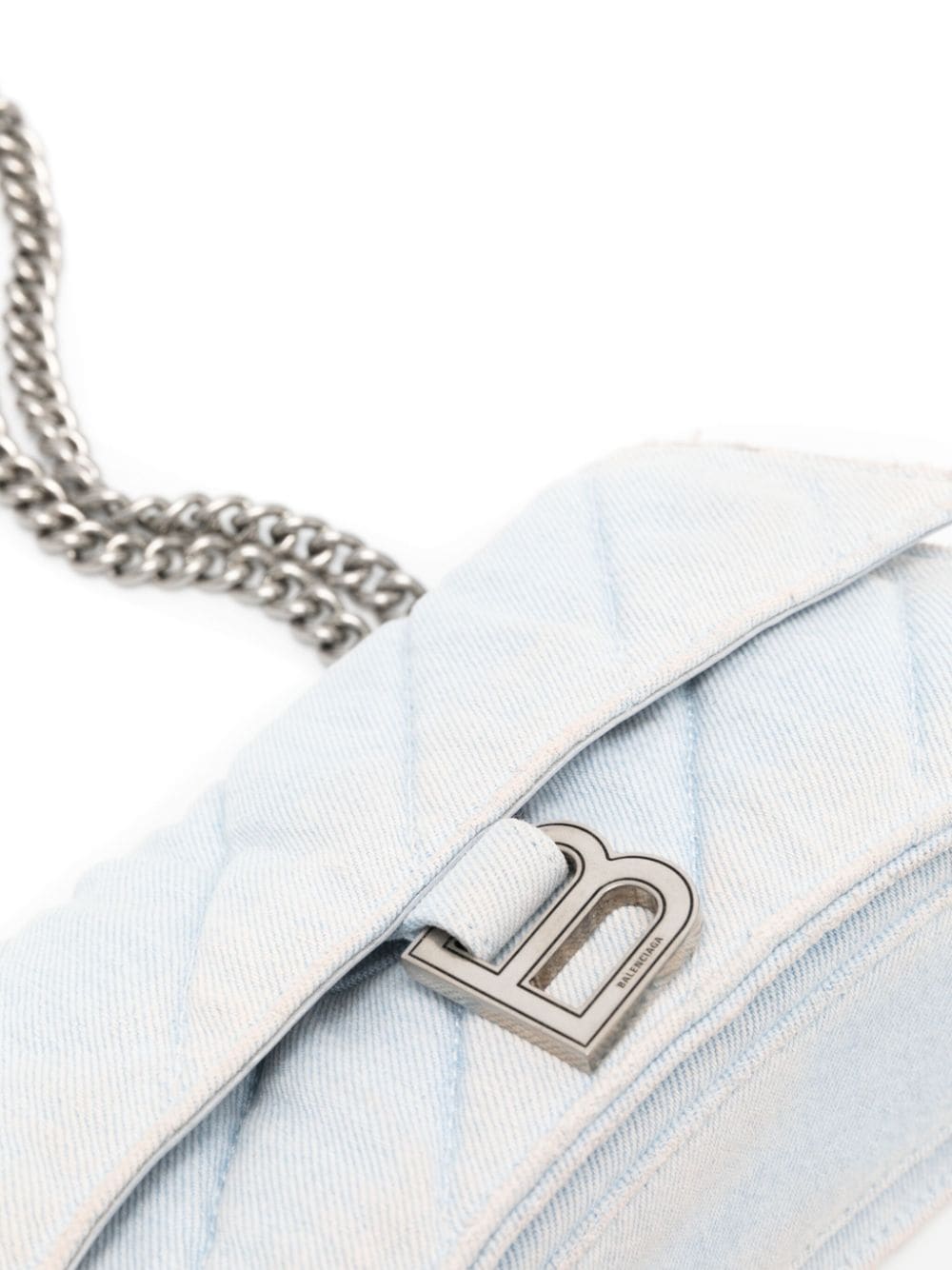 Balenciaga Crush denim shoulder bag - Image 4