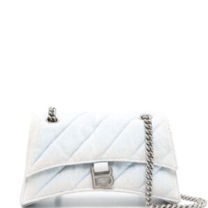 Balenciaga Crush denim shoulder bag