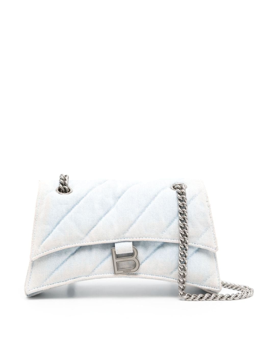 Balenciaga Crush denim shoulder bag