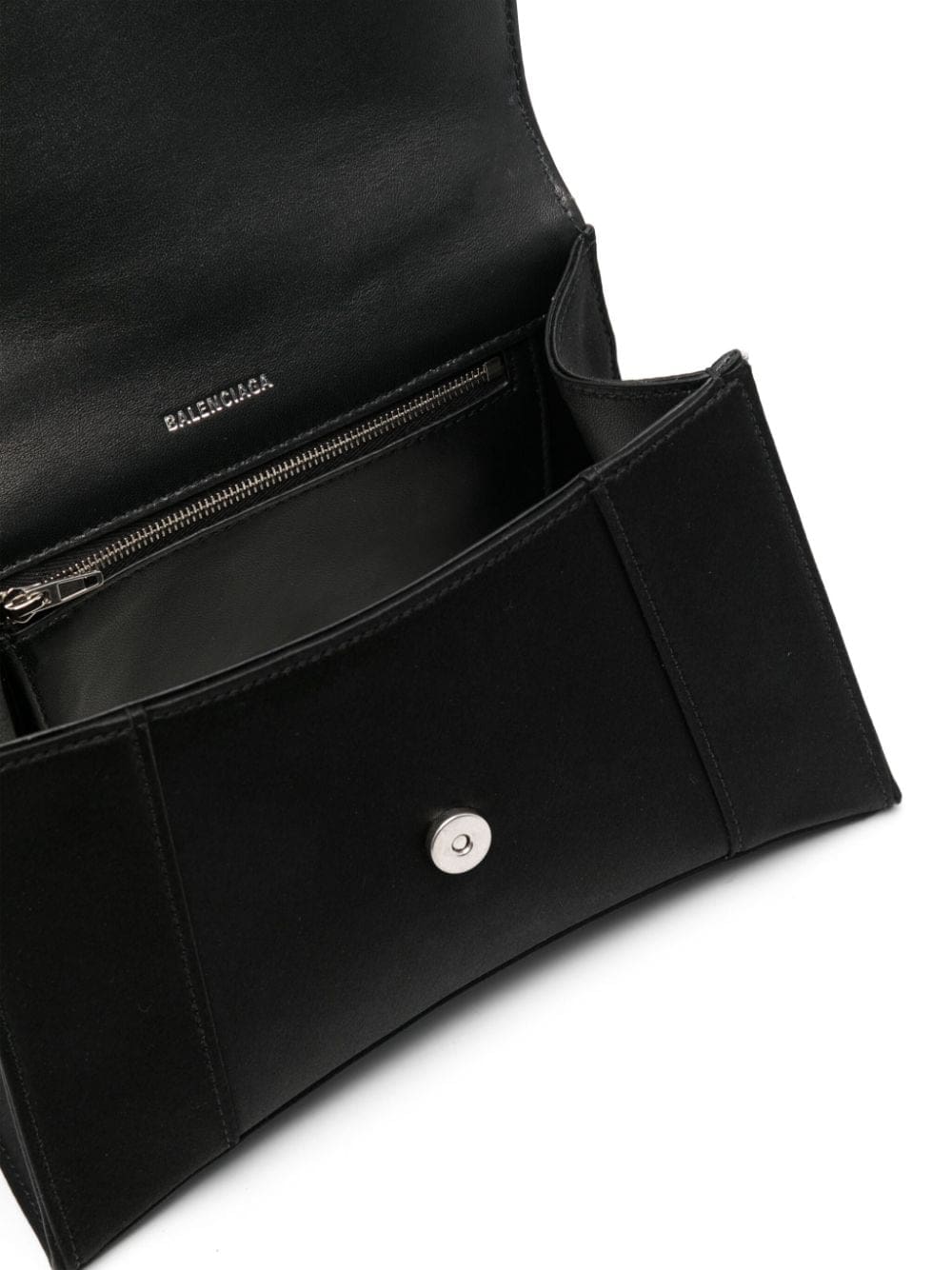 Balenciaga small Hourglass satin tote bag - Image 5