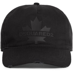 DSQUARED2 Maple leaf-appliqué baseball cap