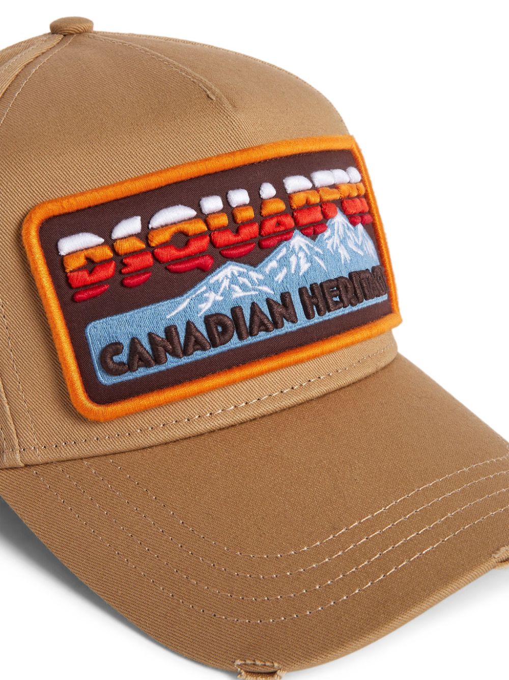 DSQUARED2 logo-appliqué baseball cap - Image 3