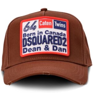 DSQUARED2 logo-patch baseball cap